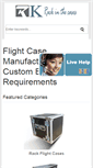 Mobile Screenshot of flightinthecases.com